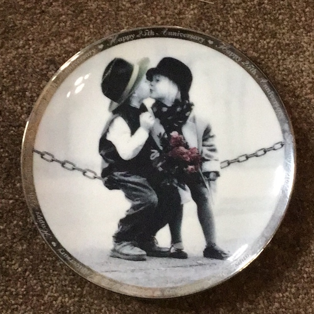 25 th anniversary plate